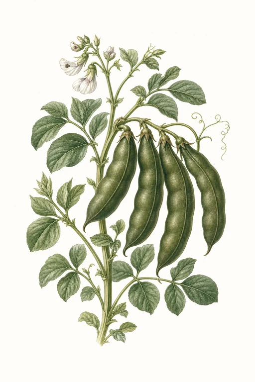 Botanical illustration of Bonaire