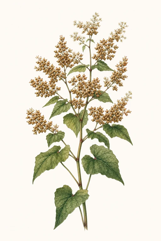 Botanical illustration of Soba