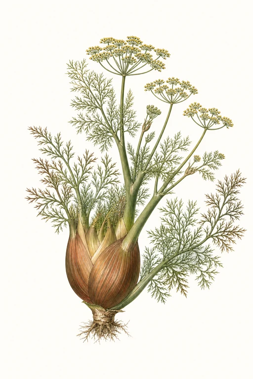 Botanical illustration of Smoky Bronze