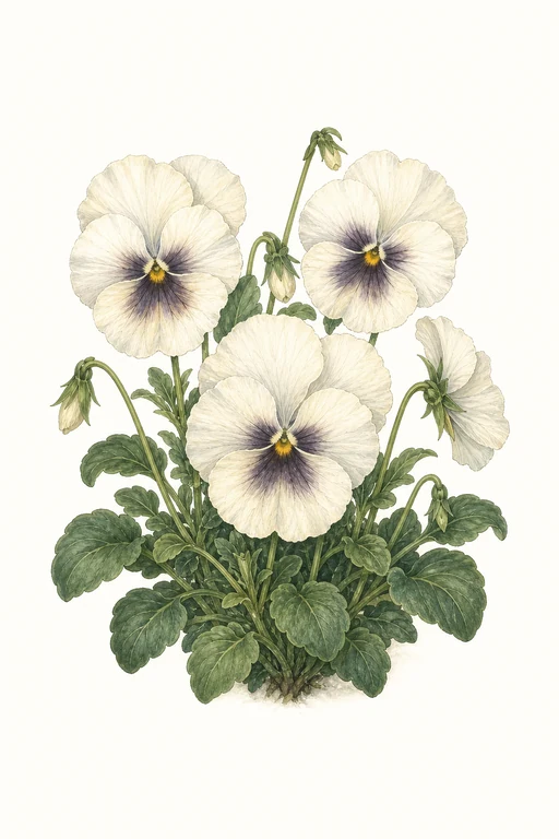 Botanical illustration of Atlas Angel