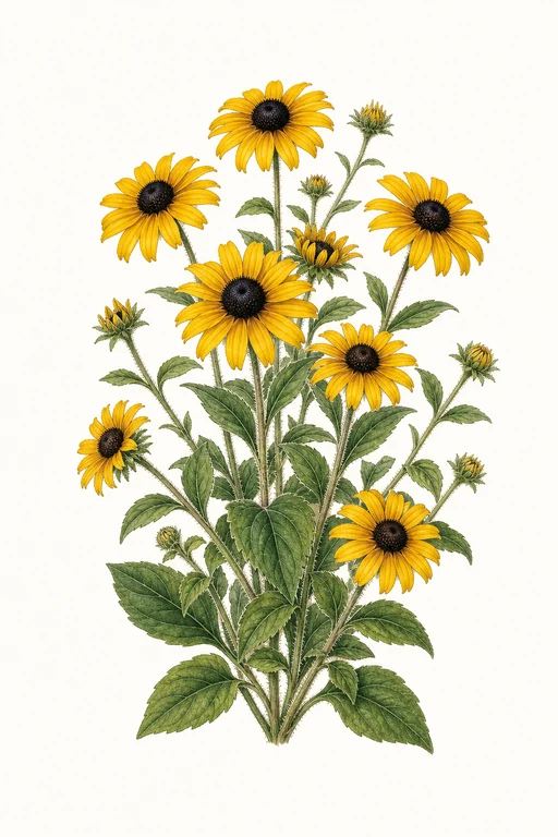 Botanical illustration of Toto Gold
