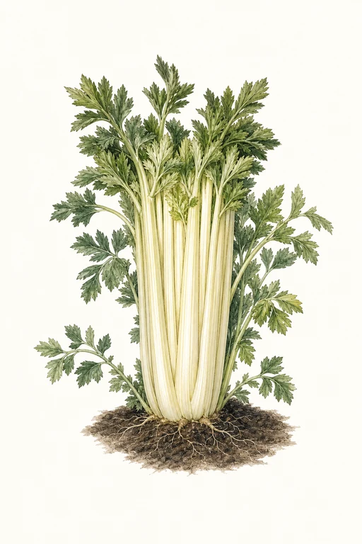 Botanical illustration of Monarch