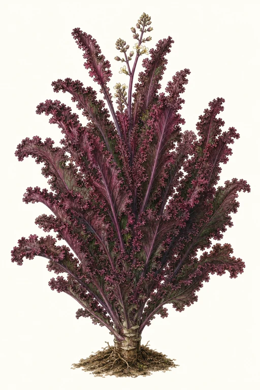 Botanical illustration of Redbor