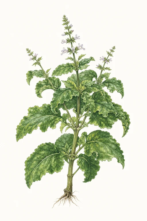 Botanical illustration of Siam Queen