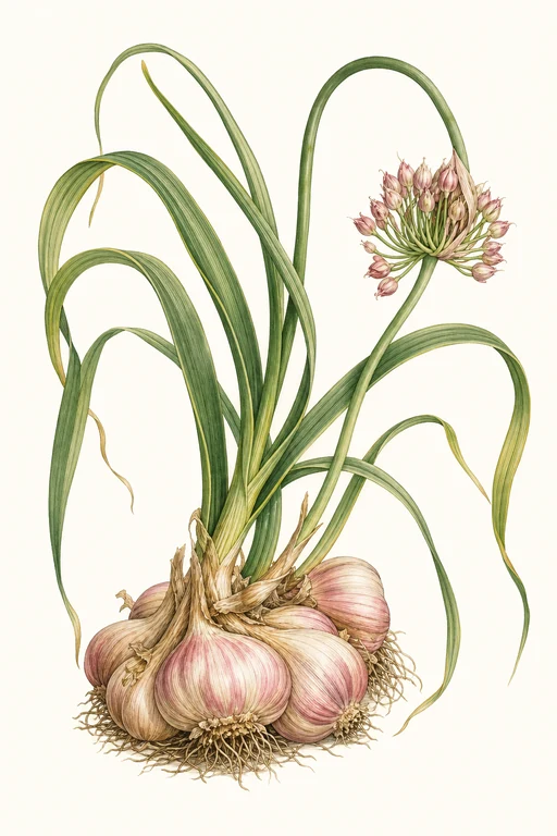 Botanical illustration of Nootka Rose