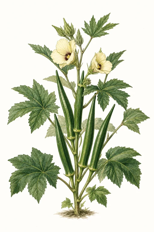 Botanical illustration of Eagle Pass Emerald