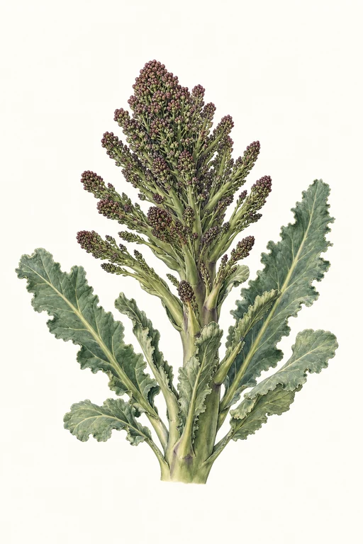 Botanical illustration of Red Arrow