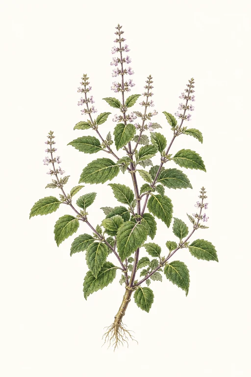 Botanical illustration of Kapoor