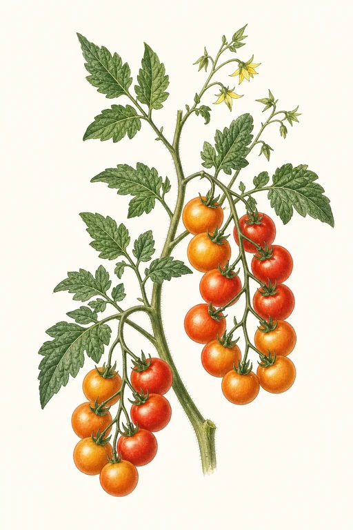 Botanical illustration of Isis Candy
