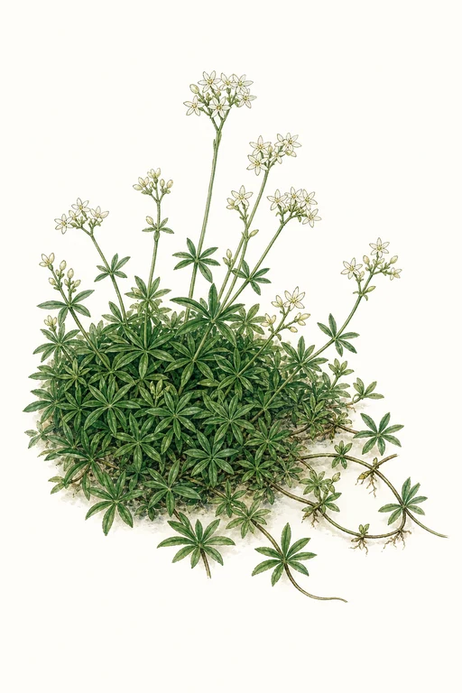 Botanical illustration of Sweet