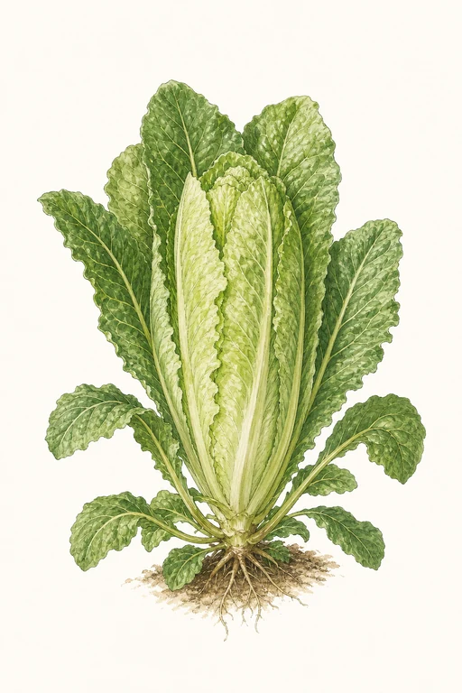Botanical illustration of Crisp Mint
