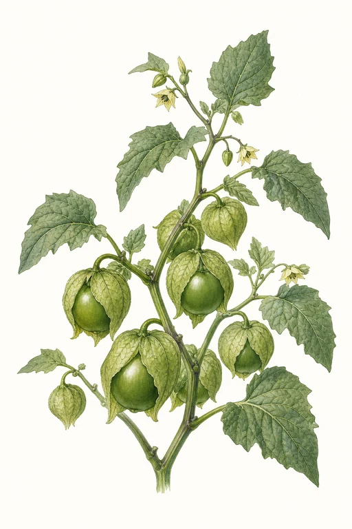 Botanical illustration of Grande Rio Verde