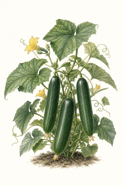 Botanical illustration of Bush Slicer