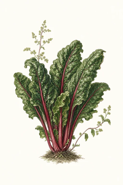 Botanical illustration of Cicoria