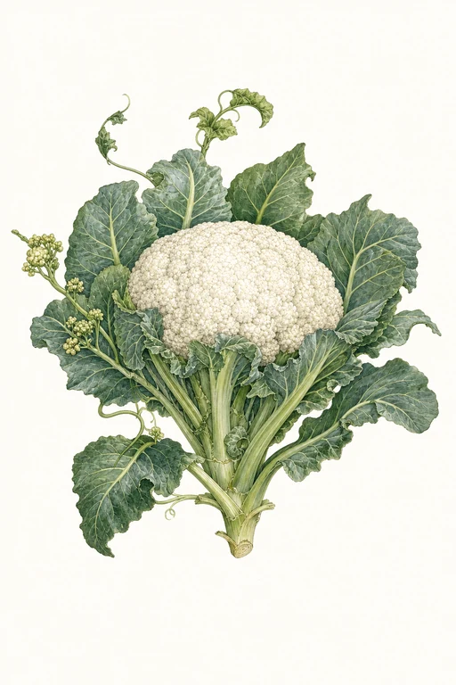 Botanical illustration of Gigante