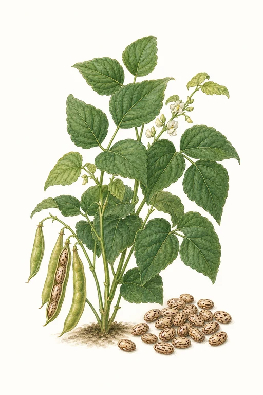 Botanical illustration of Pinto