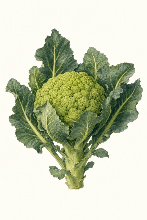 Botanical illustration of Green Macerata