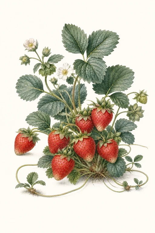 Botanical illustration of Seascape