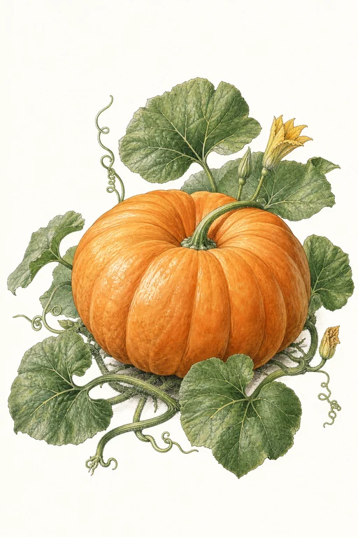 Botanical illustration of Atlantic Giant