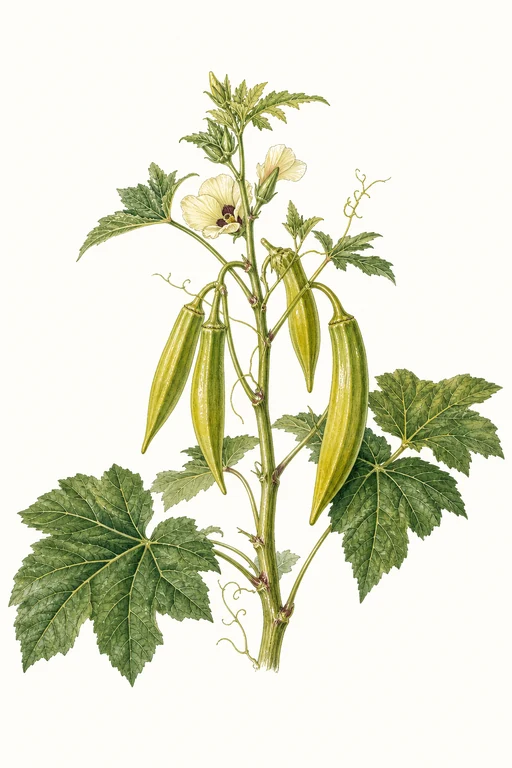 Botanical illustration of Gold Coast