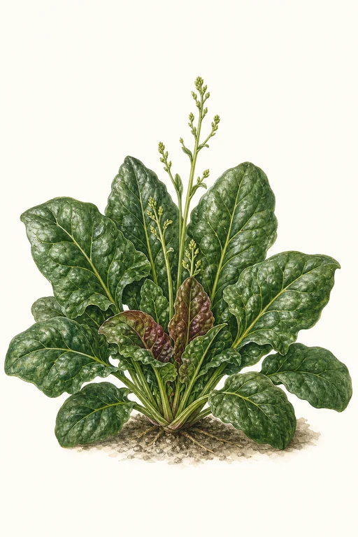 Botanical illustration of Red Kitten