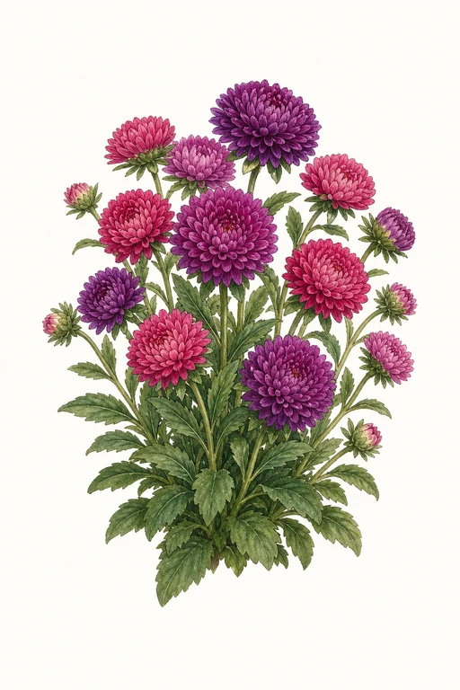 Botanical illustration of Ribbon Series