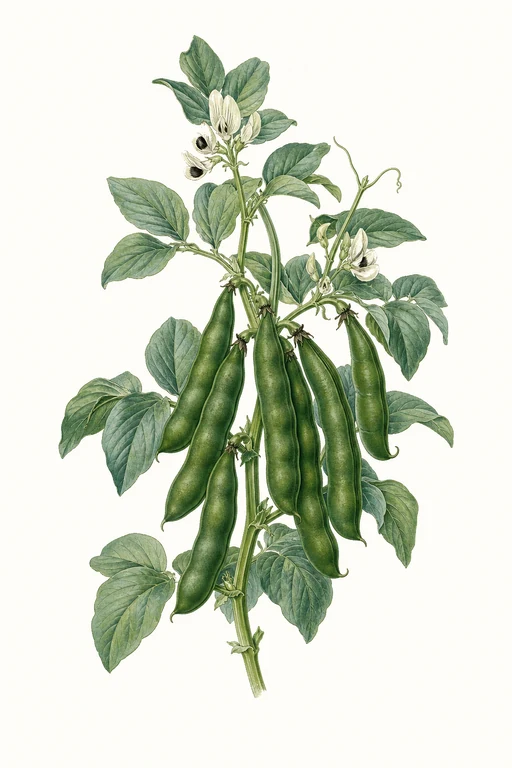 Botanical illustration of Imperial Green
