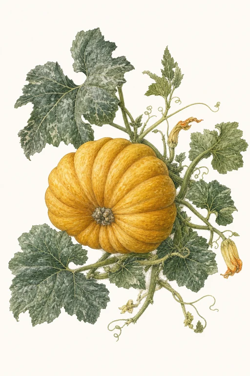 Botanical illustration of Cha Cha
