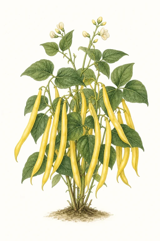 Botanical illustration of Topnotch Golden Wax