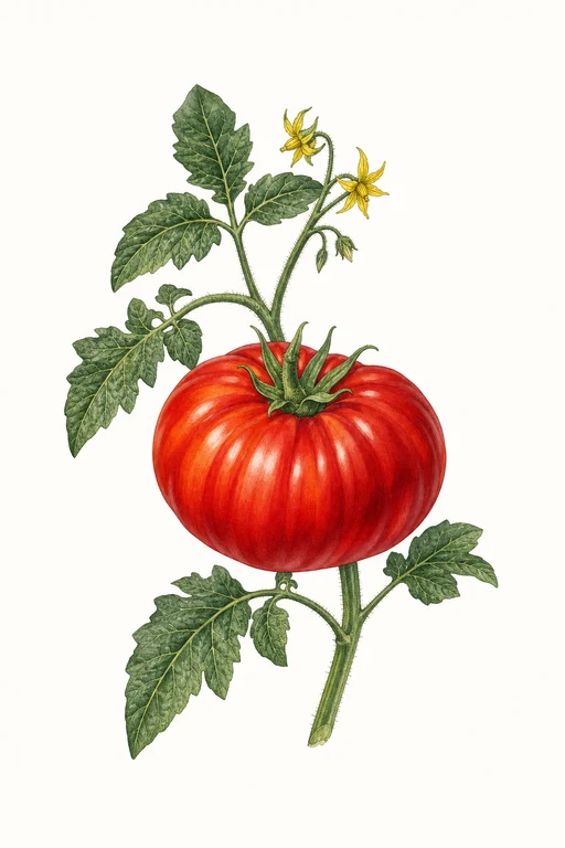 Botanical illustration of Abe Lincoln