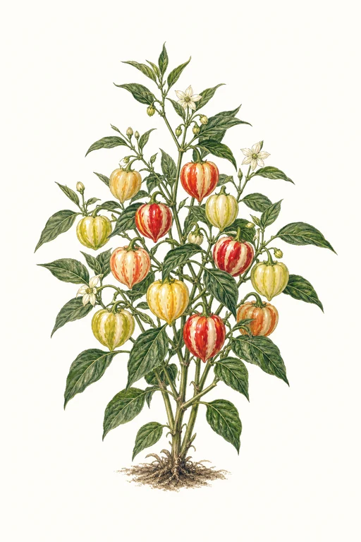 Botanical illustration of Calico