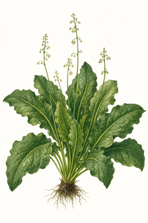 Botanical illustration of Large Leaf French