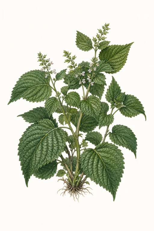 Botanical illustration of Green