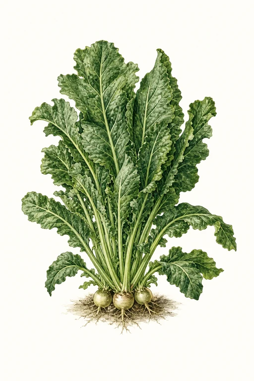 Botanical illustration of Seven Top