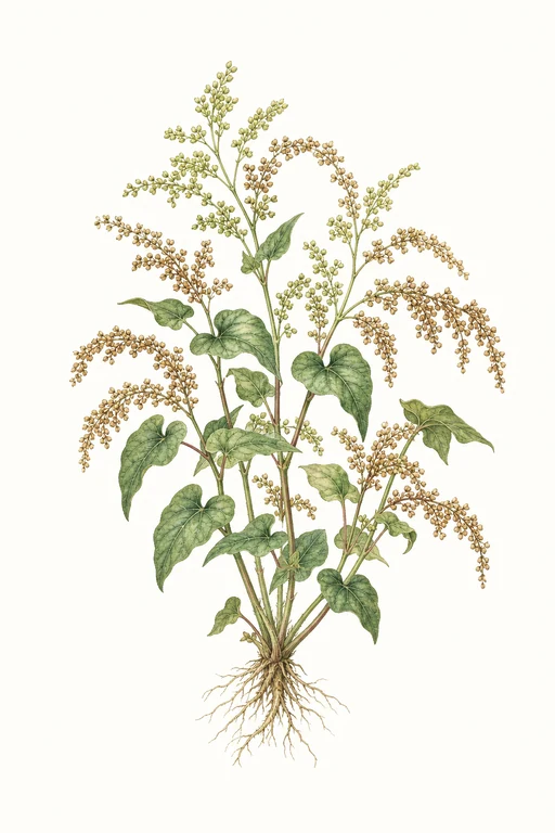 Botanical illustration of Kobon