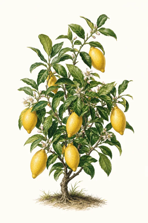 Botanical illustration of Lisbon
