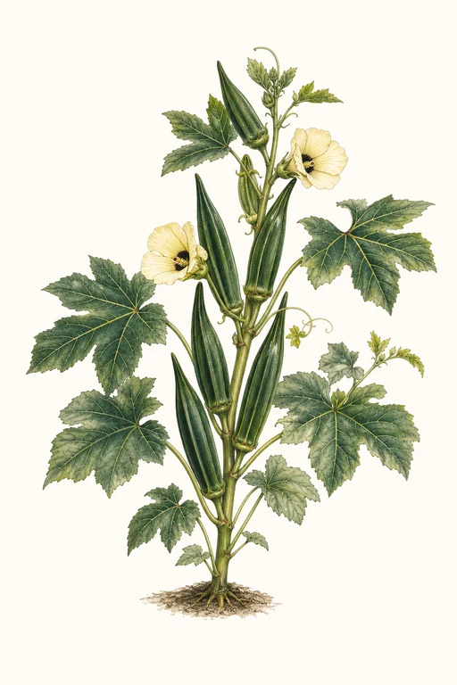 Botanical illustration of Ewell