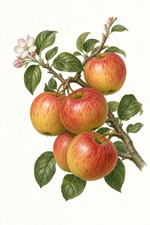 Botanical illustration of Macoun