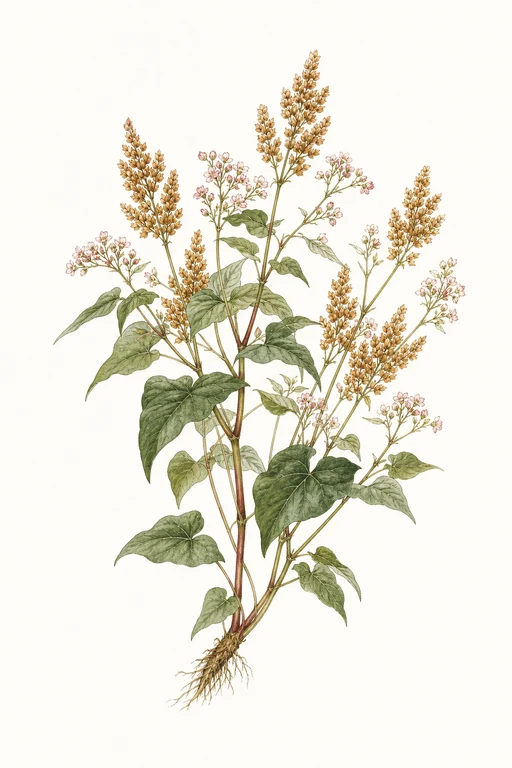Botanical illustration of Hokkaido Zairai