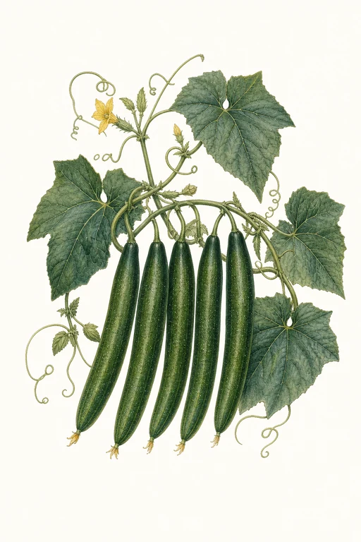 Botanical illustration of Jezebel
