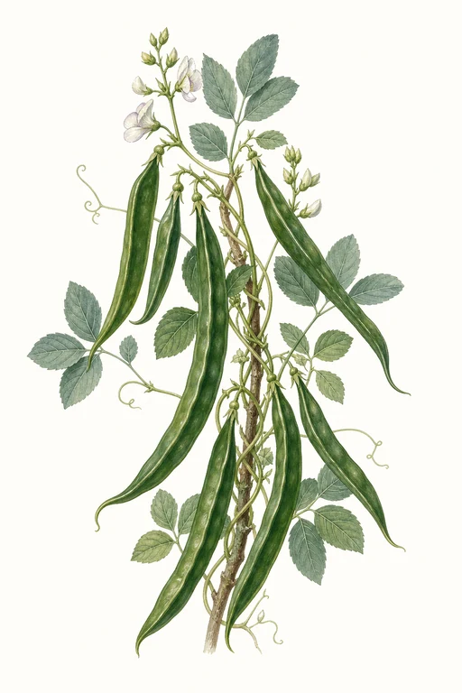 Botanical illustration of Dragon Langerie