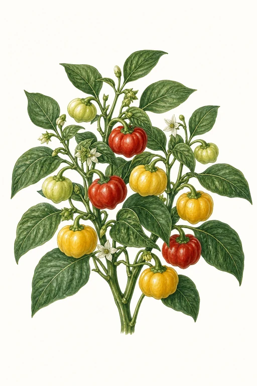 Botanical illustration of Mini Belle Blend