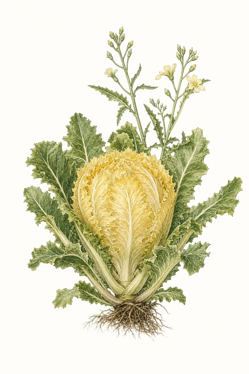 Botanical illustration of Grumolo Bionda