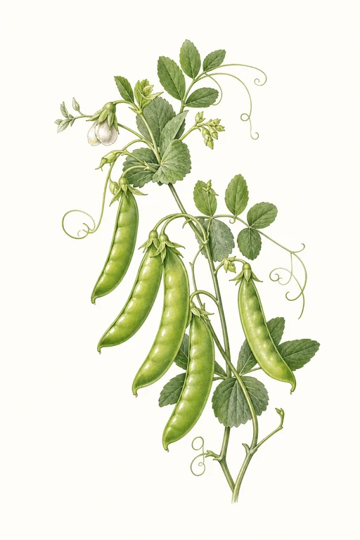 Botanical illustration of Sugar Mel