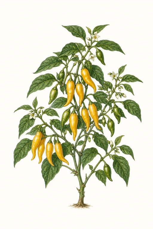 Botanical illustration of Minorcan Datil