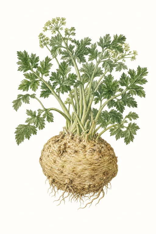 Botanical illustration of Victoria