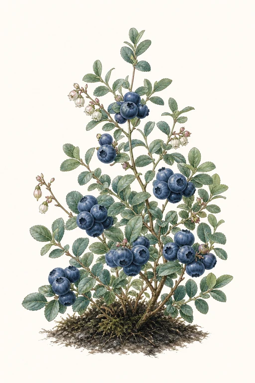 Botanical illustration of Jersey