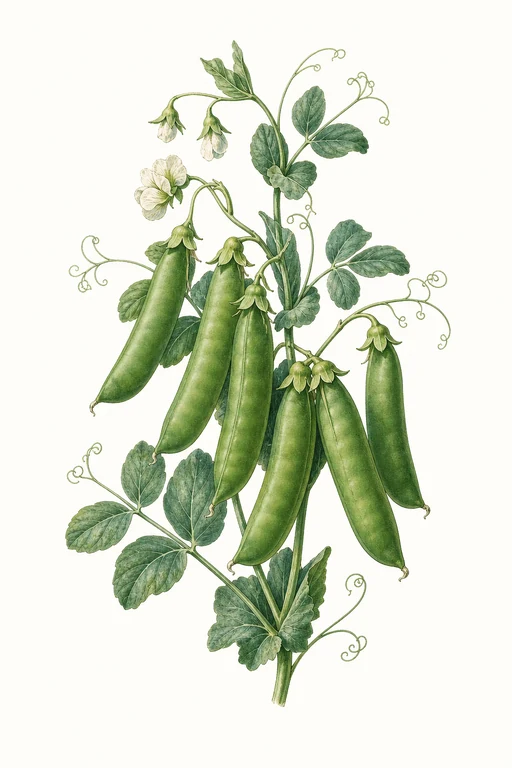 Botanical illustration of Green Feast