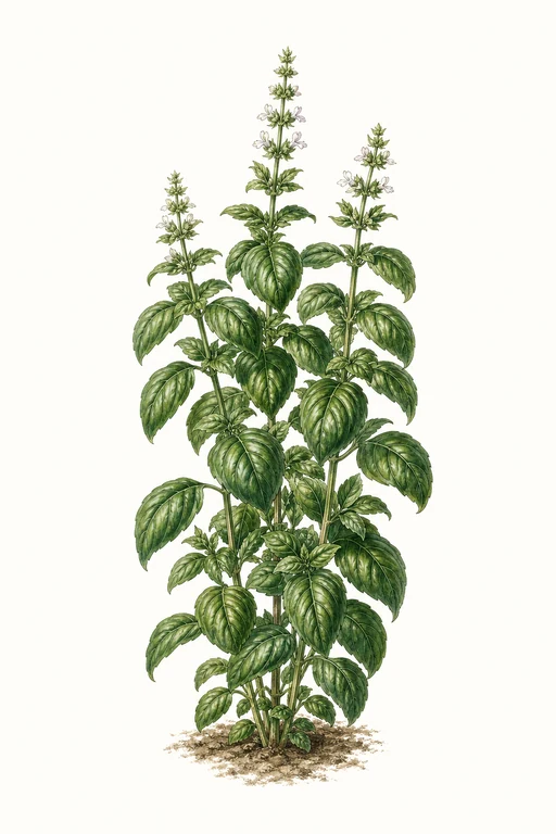 Botanical illustration of Greek Columnar