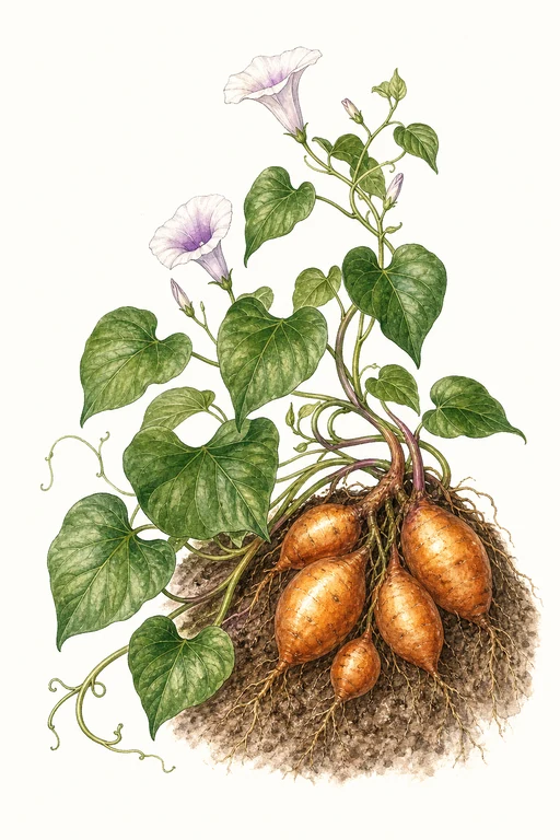 Botanical illustration of Margarita